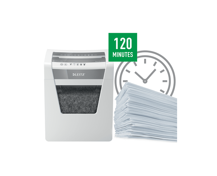 TRITURADORA DE PAPEL LEITZ IQ OFFICE CHALLA P5 80020000 23LTS