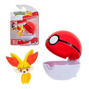 FIGURA POKEMON POKEBOLA FENNEKIN +4a. IMEXP. (COD.PKW3132)