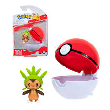 FIGURA POKEMON POKEBOLA CHESPIN +4a. IMEXP. (COD.PKW3134) 