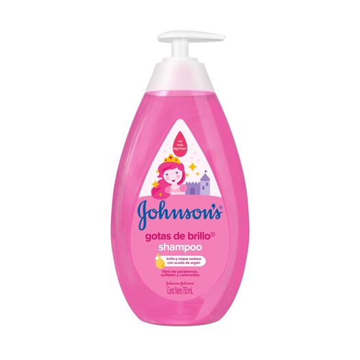 SHAMPOO BABY JOHNSON'S FRAGANCIA GOTAS DE BRILLO 750ML.