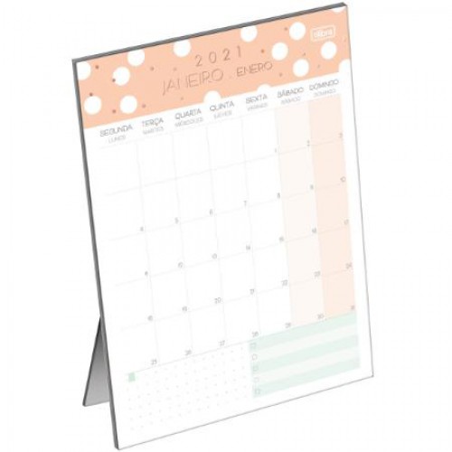 CALENDARIO TILIBRA PLANNER DE MESA 2025 SOHO MENSUAL