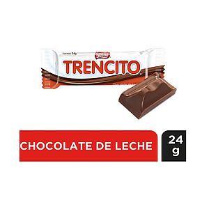 CHOCOLATE EN BARRA TRENCITO NESTLE 24grs