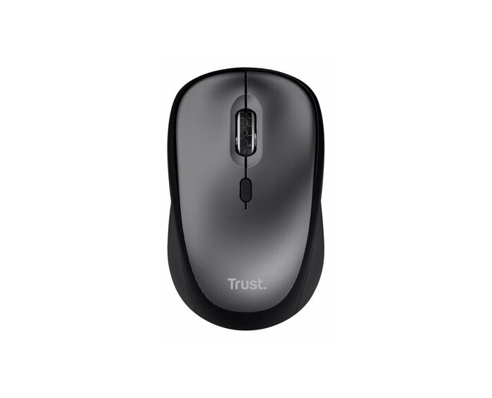 MOUSE INALAMBRICO TRUST YVI SILENT NEGRO