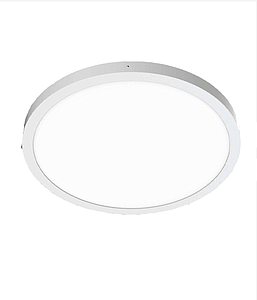 PANEL LED SOBREPUESTO REDONDO BLANCO WEL.MAX V-SCL-6442 42W IP44 6500K 