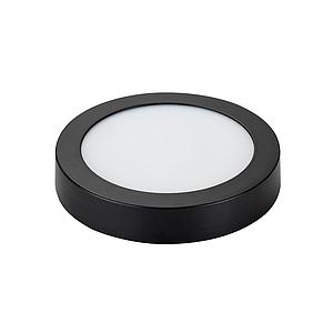 PANEL LED SOBREPUESTO REDONDO NEGRO VELL.MAX AVC A-DL-2312R 12W 6500K L/FRIA 