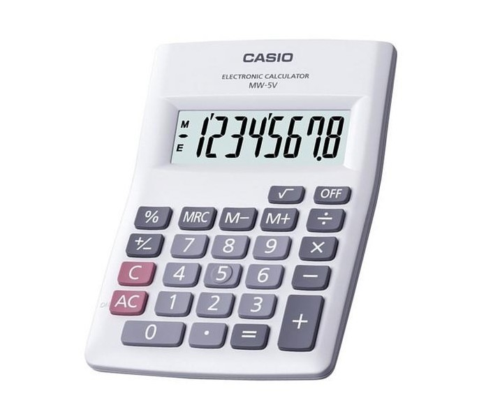 CALCULADORA CASIO MW-5V-WE