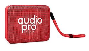 PARLANTE PORTATIL AUDIOPRO BT/USB/AUX/FM 3W AP02092R ROJO