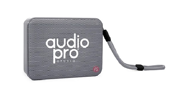 PARLANTE PORTATIL AUDIOPRO BT/USB/AUX/FM 3W AP02092S GRIS