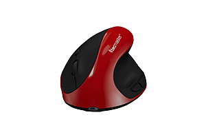 MOUSE TECMASTER ERGONOMICO VERTICAL INALAMBRICO REC.ROJO TM-100545