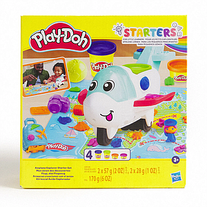 MASA PLAY-DOH PRIMERAS CREACIONES CON EL AVION