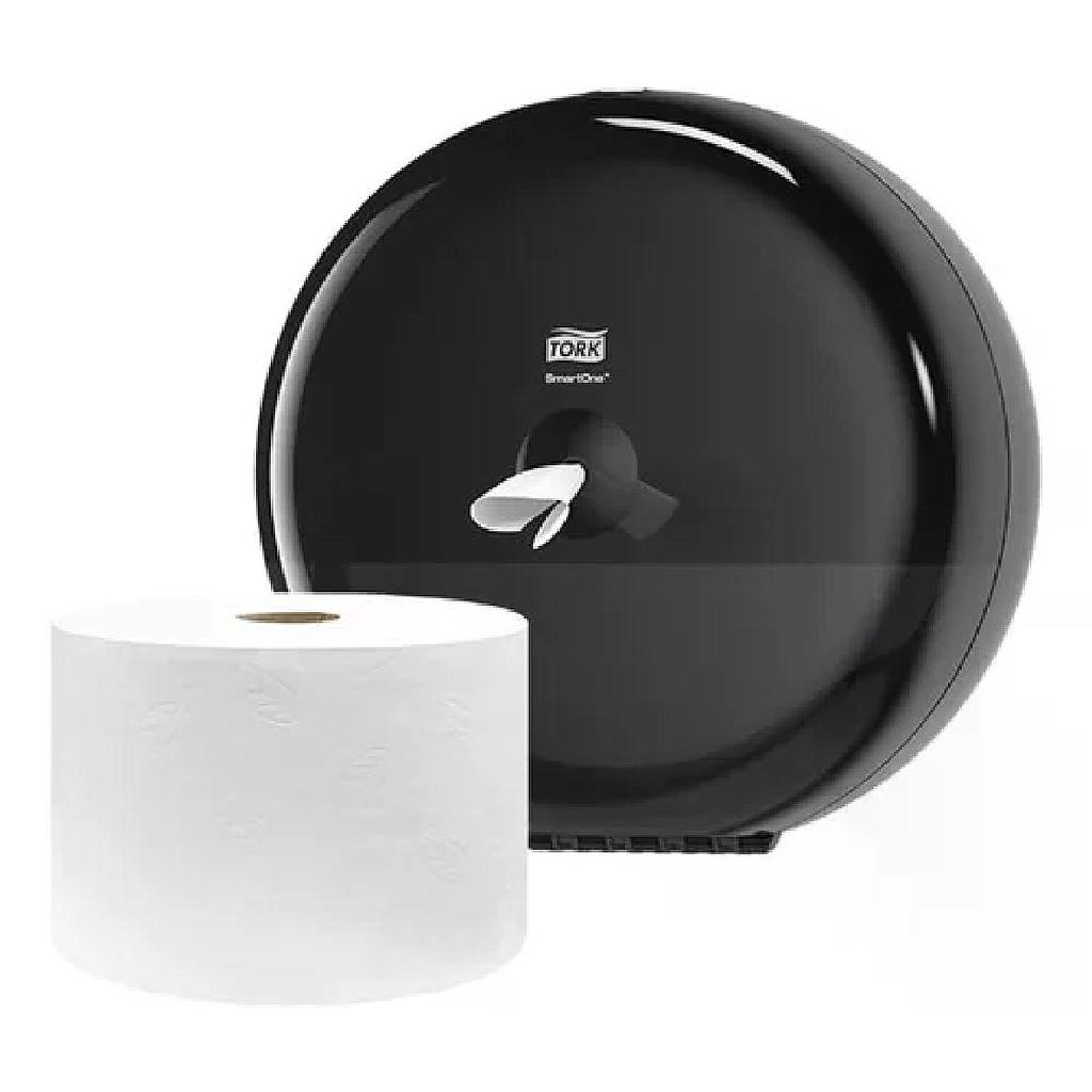 DISPENSADOR HIGIENICO TORK SMARTONE NEGRO