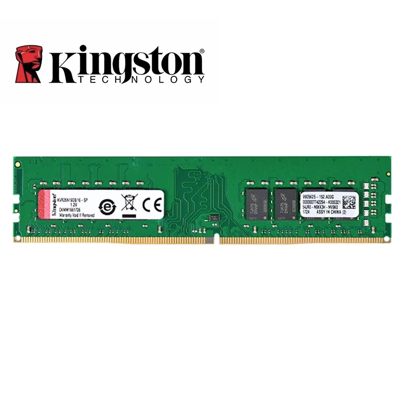 MEMORIA RAM KINGSTON KVR 8GB 3200MHZ DDR4 DIMM KVR32N22S6/8