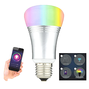 AMPOLLETA IRT E27 LED SMART WIFI RGB