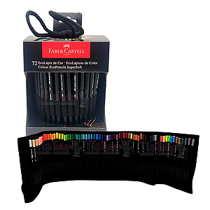 LÁPICES DE COLORES FABER CASTELL 72 COLORES SUPERSOFT