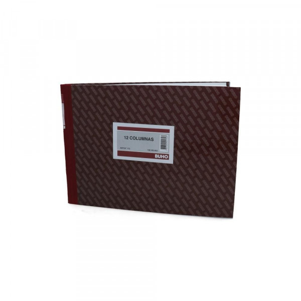 LIBRO 12 COLUMNAS BUHO 100 Hjs (ART-172)