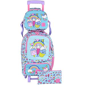 MOCHILA TORRE INFINITY PACK MINT PARTY C/RUEDAS 34LTS