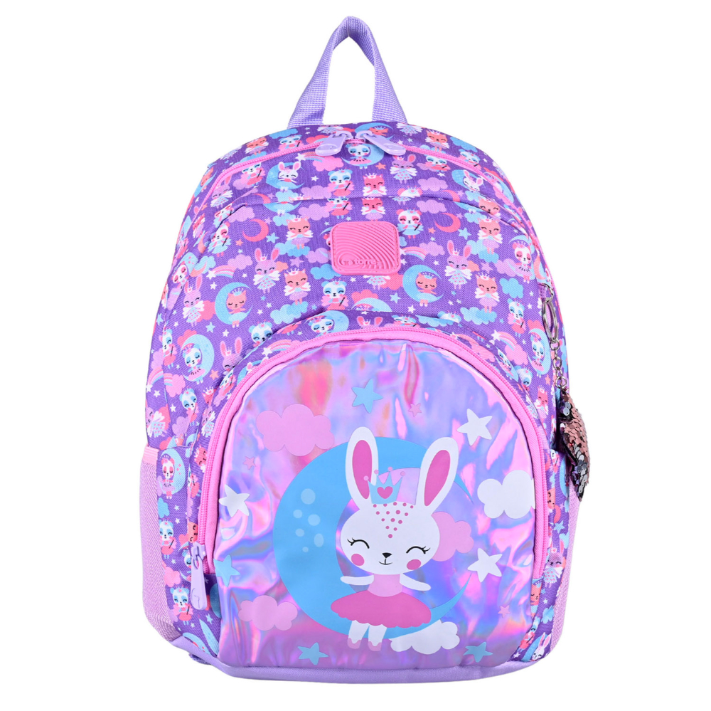 MOCHILA TORRE DENIT LAVENDER DREAM 17LTS.