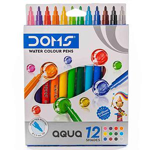 MARCADORES DOMS 12 COLORES FINO