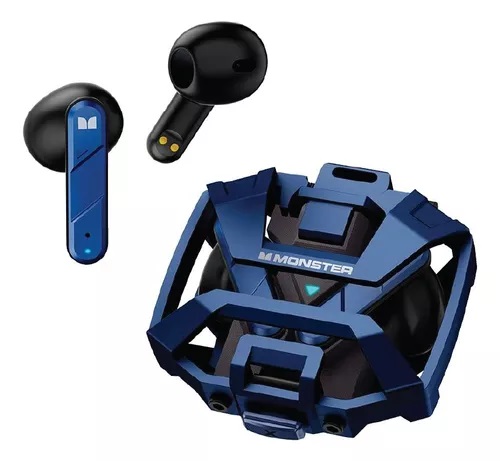 AUDIFONOS EARBUD MONSTER INALAMBRICO AIRMARS XKT09 BLUE 