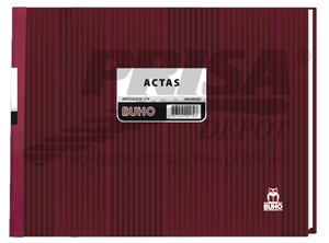 LIBRO DE ACTAS BUHO APAISADO 100 HJS. ART-174 