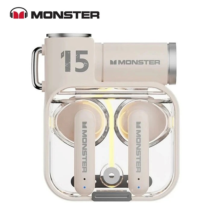 AUDIFONOS INALAMBRICOS MONSTER AIRMARS BEIGE XKT15