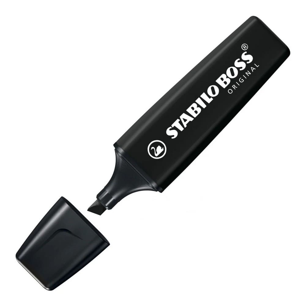 MARCADOR STABILO BOSS NEGRO 70/46
