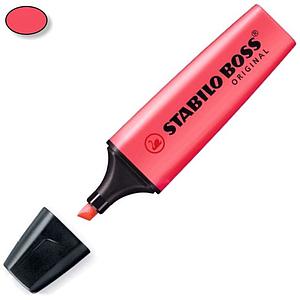 DESTACADOR STABILO BOSS ROJO 70/40
