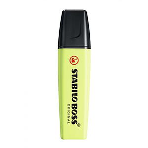 DESTACADOR STABILO BOSS PASTEL LIMA 70/133