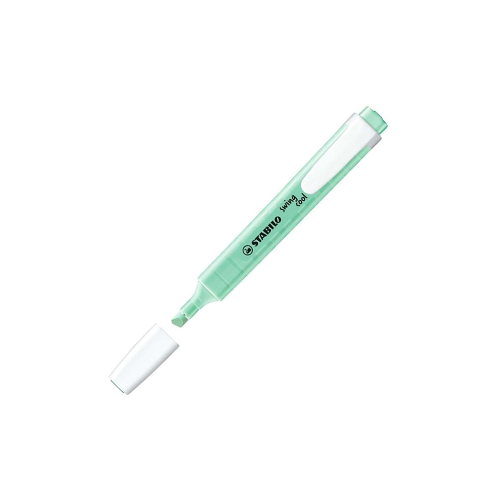 DESTACADOR STABILO SWING COOL MENTA PASTEL