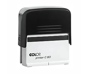 TIMBRE AUTOMATICO COLOP (PRINTER C60N) 37 x 76 mm NEGRO
