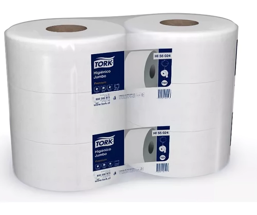 HIGIENICO TORK JUMBO 6 X 250 Metros PREMIUM D/H