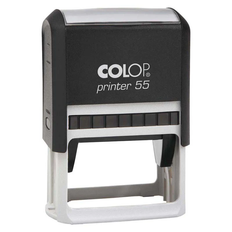TIMBRE AUTOMATICO COLOP (PRINTER 55) 40 x 60 mm NEGRO