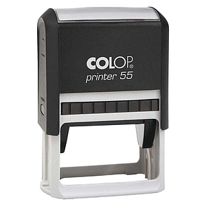 TIMBRE AUTOMATICO COLOP (PRINTER 55) 40 x 60 mm NEGRO