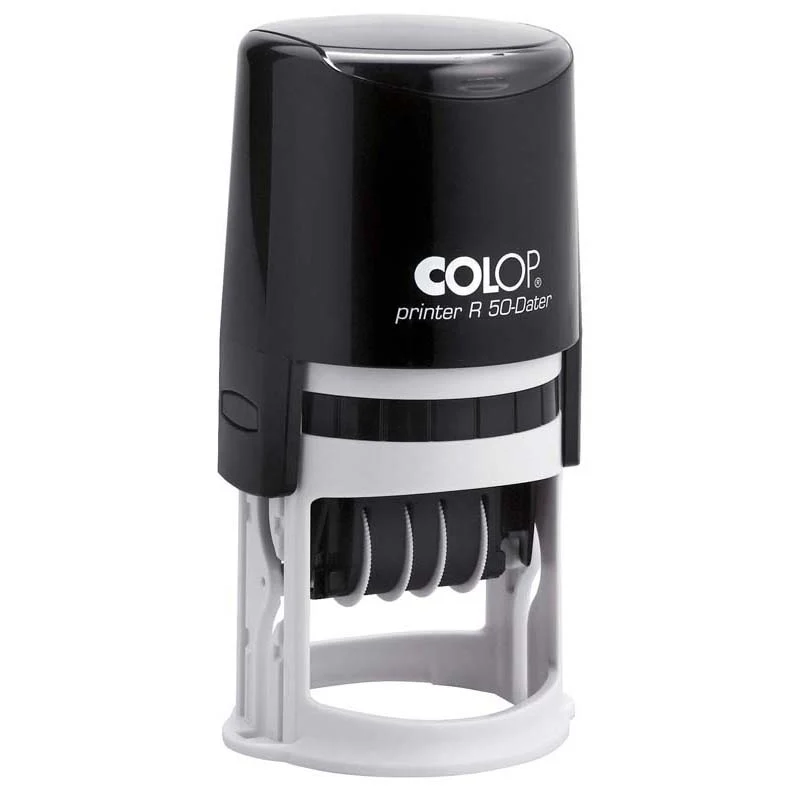 TIMBRE AUTOMATICO COLOP (PRINTER 50) 50 mm NEGRO