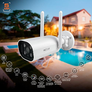 CÁMARA IP NEXXT NHC-OF10, EXTERIOR 5PM