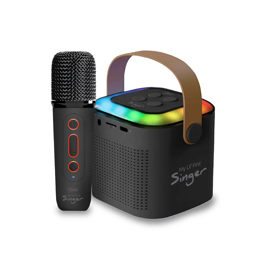 PARLANTE MY LIL FIRT SINGER MLAB RGB C/MICROFONO(1)
