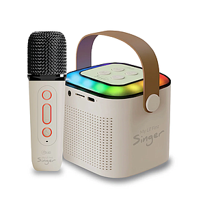 PARLANTE MY LIL FIRT SINGER MLAB RGB C/MICROFONO(1)