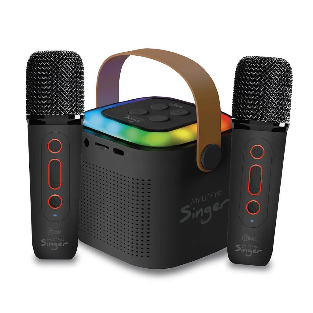 PARLANTE MY LIL FIRT SINGER MLAB RGB C/MICROFONO(2)
