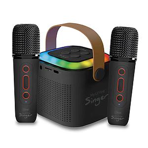 PARLANTE MY LIL FIRT SINGER MLAB RGB C/MICROFONO(2)