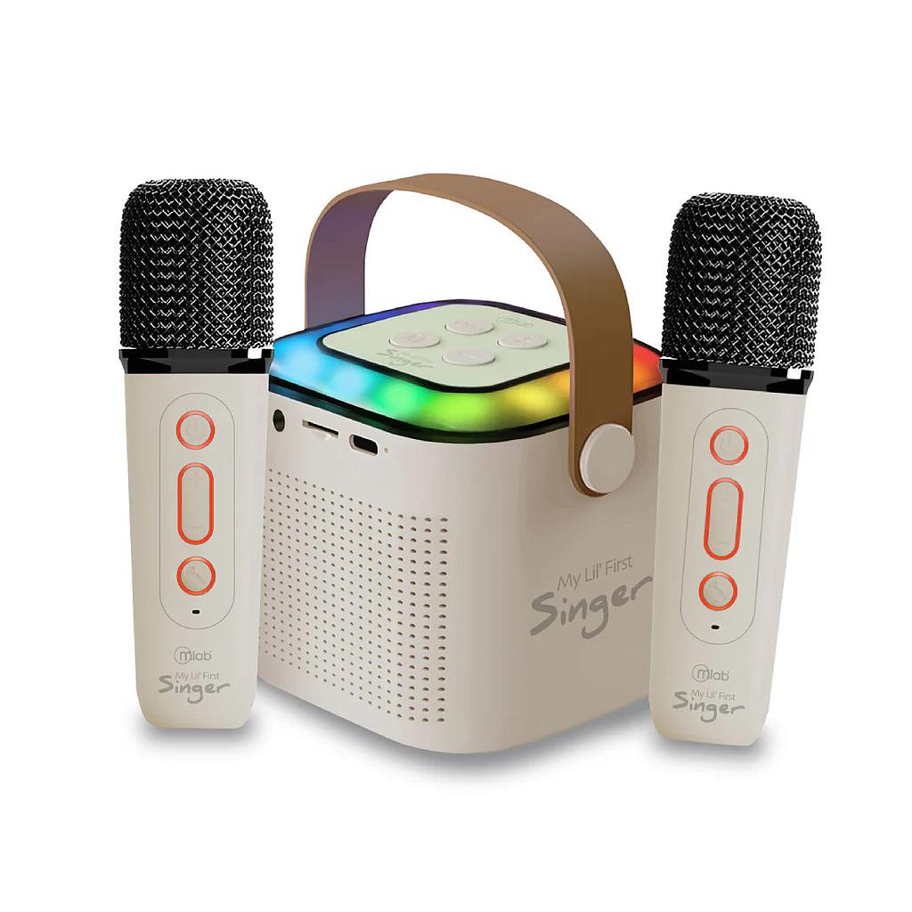 PARLANTE MY LIL FIRT SINGER MLAB RGB C/MICROFONO(2)