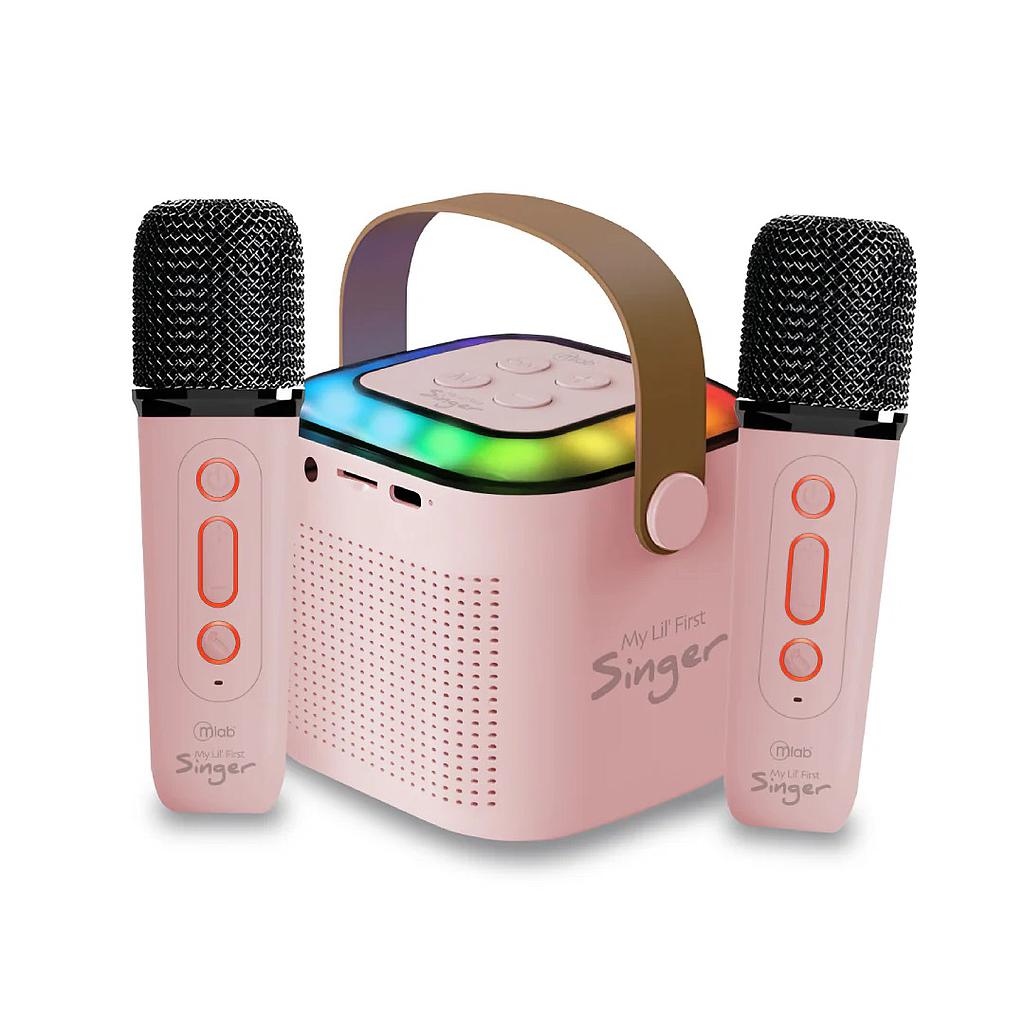 PARLANTE MY LIL FIRT SINGER MLAB RGB C/MICROFONO(2)