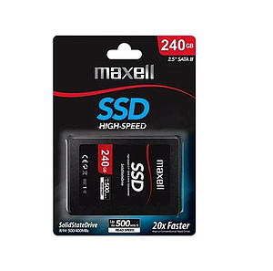 UNIDAD SSD INTERNO MAXELL  240GB 2.5" SATA 