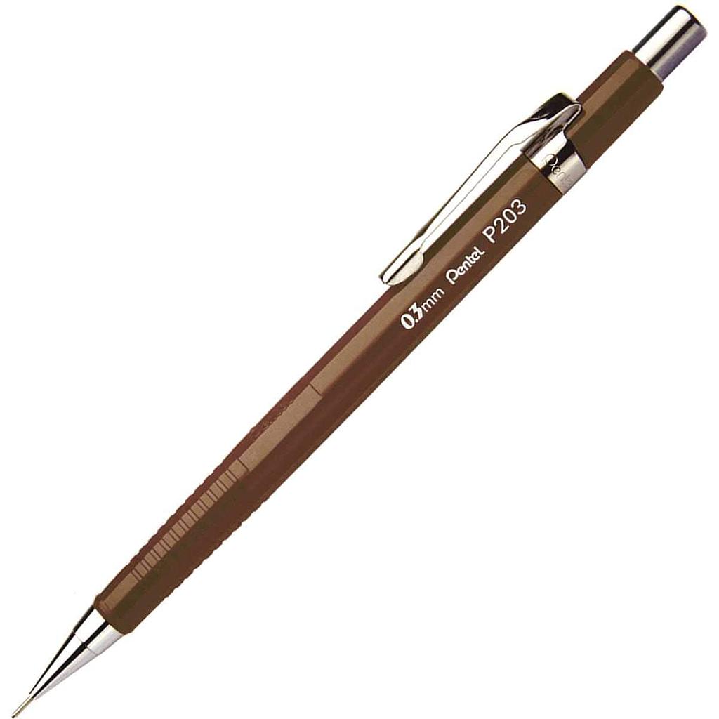PORTAMINA TECNICO PENTEL 0.3 P203 CAFE