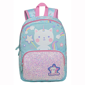 MOCHILA HEAD POP GATITOCORNIO MENTA 8 LTS
