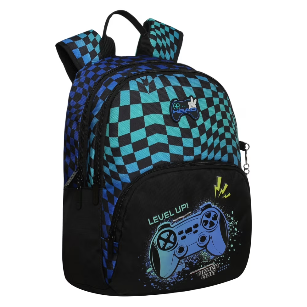 MOCHILA HEAD GUM CHESS GAMER NEGRO 17 LTS