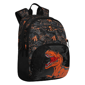 MOCHILA HEAD GUM CAMO DINO NARANJO 17 LTS