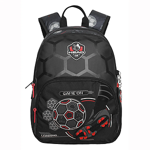 MOCHILA HEAD GUM FUTBOL NEGRO 17 LTS