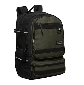 MOCHILA HEAD EXPEDITION CUADROS VERDE 40 LTS