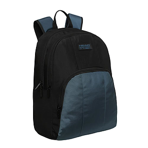 MOCHILA HEAD CHIRON NEGRO AZUL 26 LTS