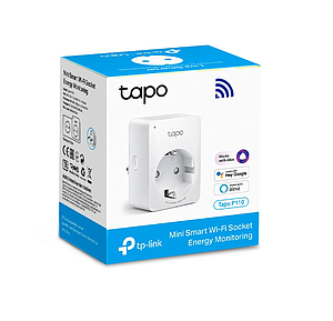 MINI ENCHUFE WIFI TP-LINK TAPO P110 16A 240V BLANCO